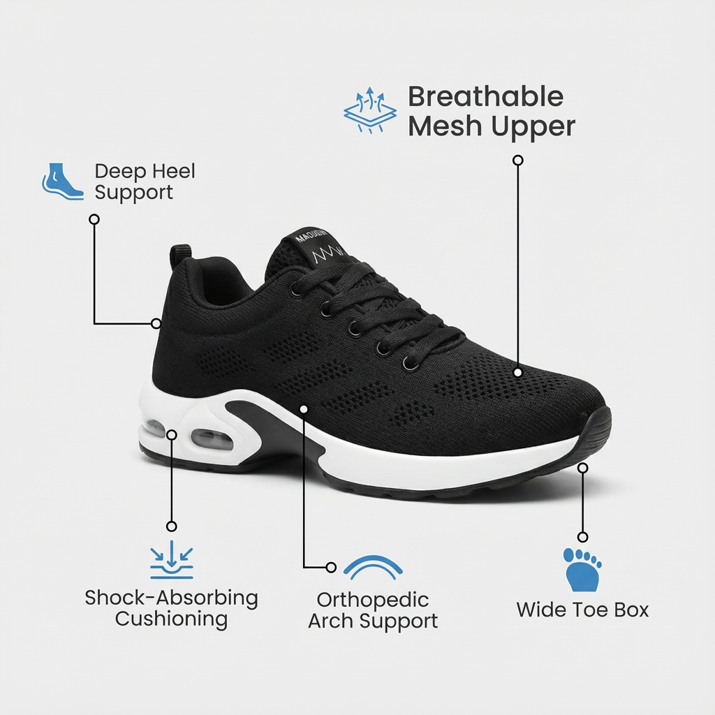 Orthora Pro – 12-Hour Shift Shoes for Heel &amp; Plantar Fasciitis Relief (Unisex) (Copy) (Copy) (Copy)