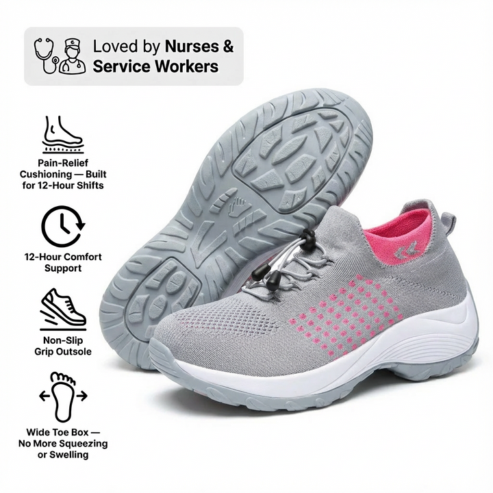 ShiftPro – 12-Hour Shift Shoes for All-Day Foot, Knee &amp; Back Pain Relief