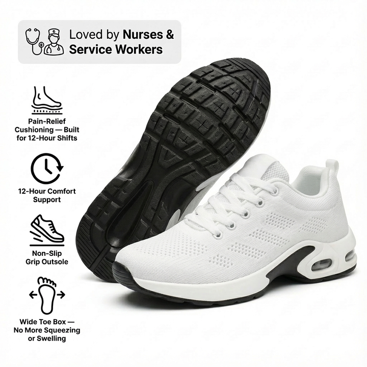 Orthora Pro – 12-Hour Shift Shoes for All-Day Foot, Knee &amp; Back Pain Relief (BOGO)