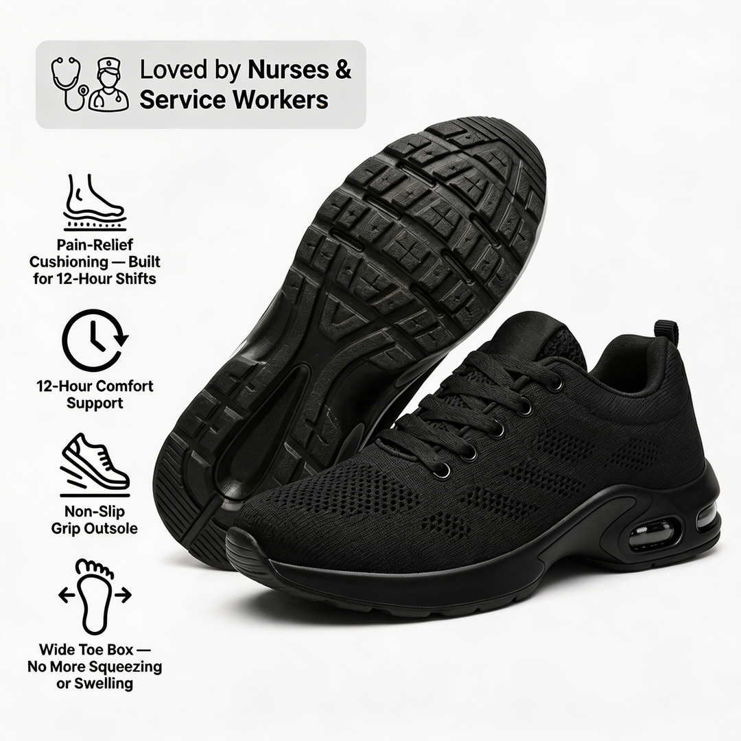 Orthora Pro — 12-Hour Shift Shoes for All-Day Foot, Knee &amp; Back Pain Relief [Mother&