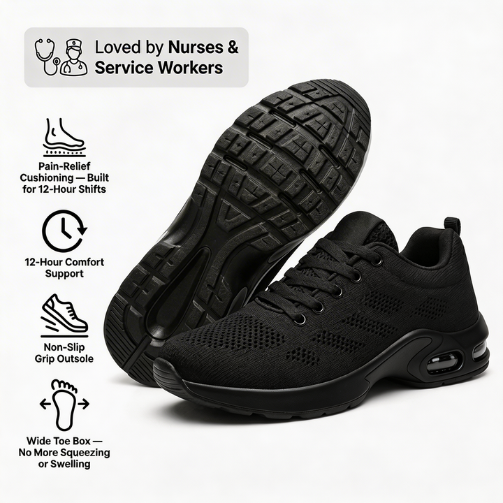 Orthora Pro — 12-Hour Shift Shoes for All-Day Foot, Knee &amp; Back Pain Relief [Mother&