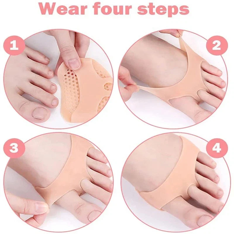 Silicone Heel Cushions and Midfoot Pads – Ultimate comfort for pain-free steps