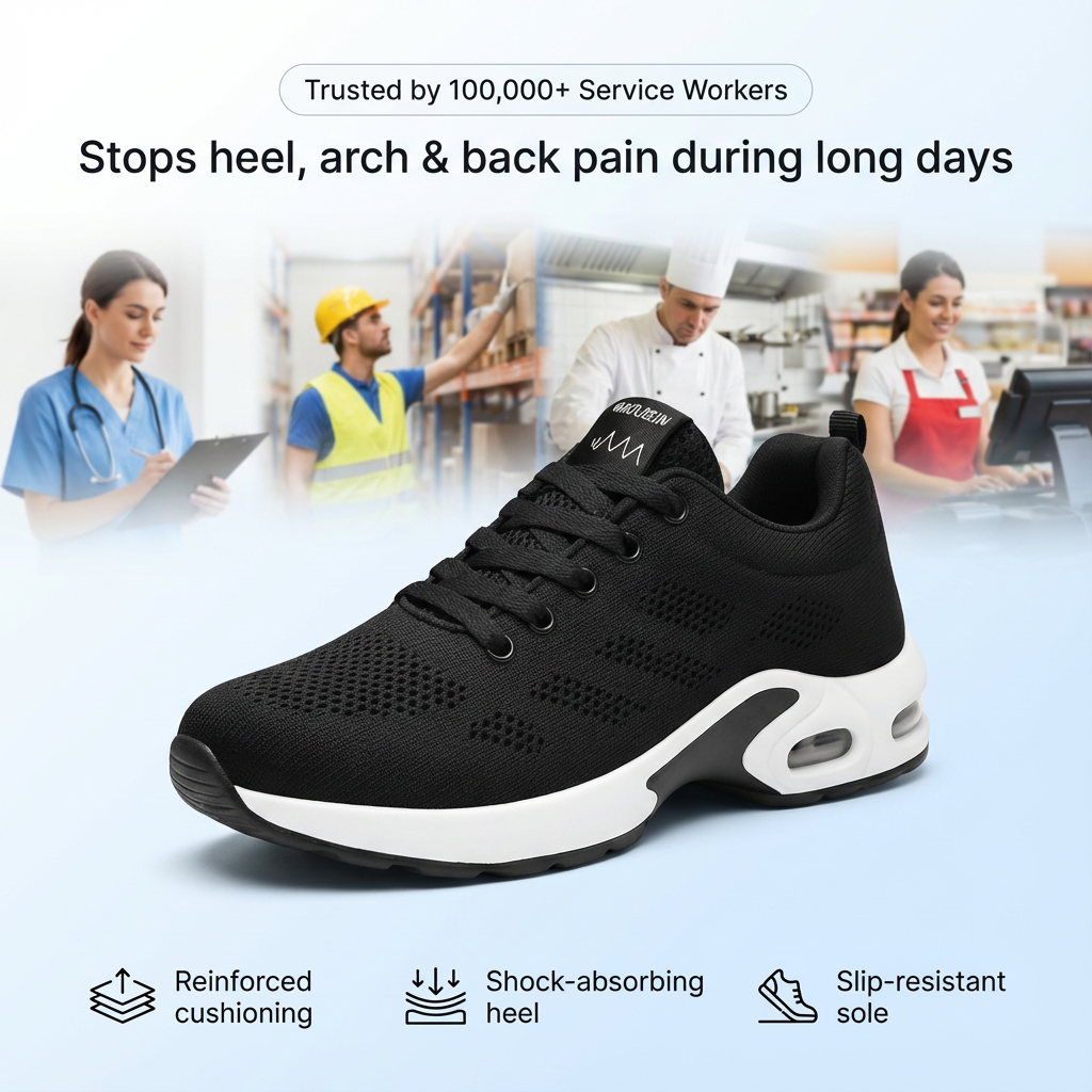 Orthora Pro – Heel &amp; Plantar Fasciitis Pain-Relief Shoes