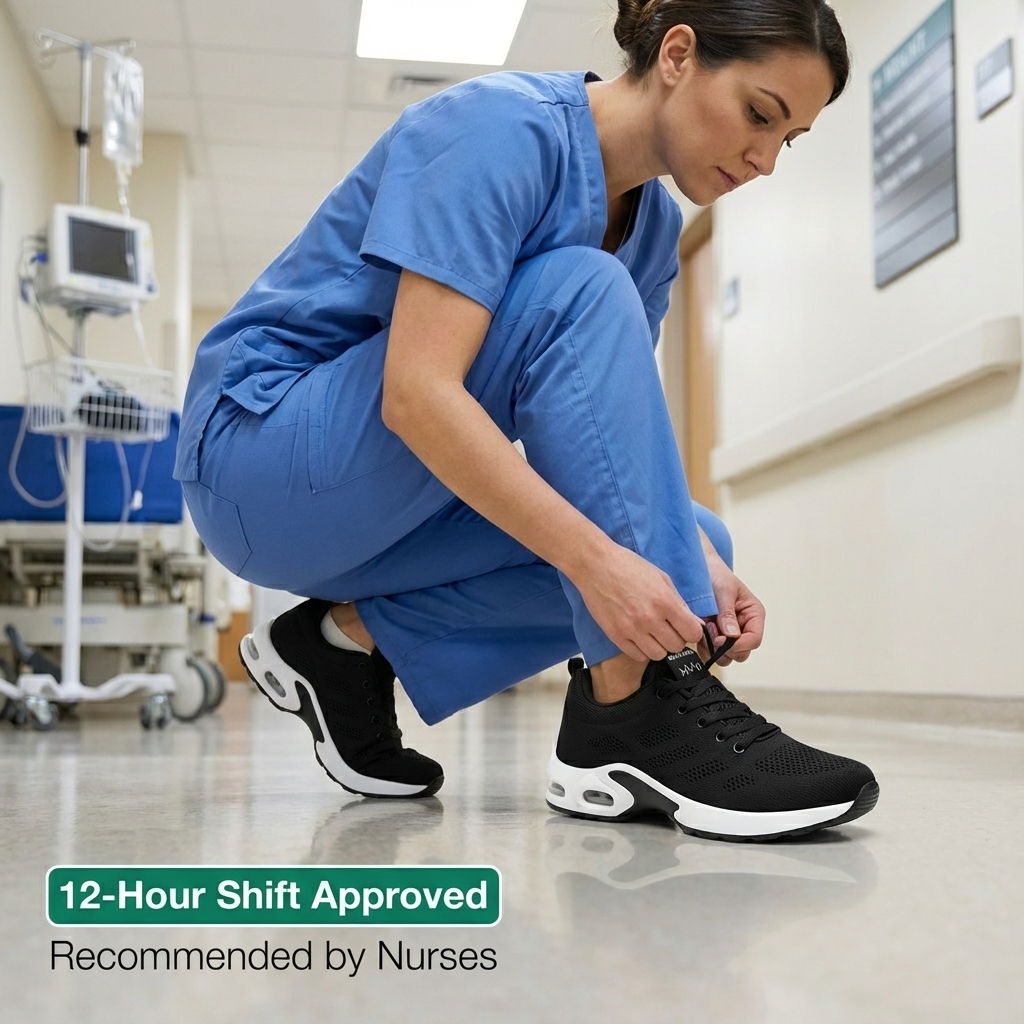 Orthora Pro — 12-Hour Shift Shoes for All-Day Foot, Knee &amp; Back Pain Relief [Mother&