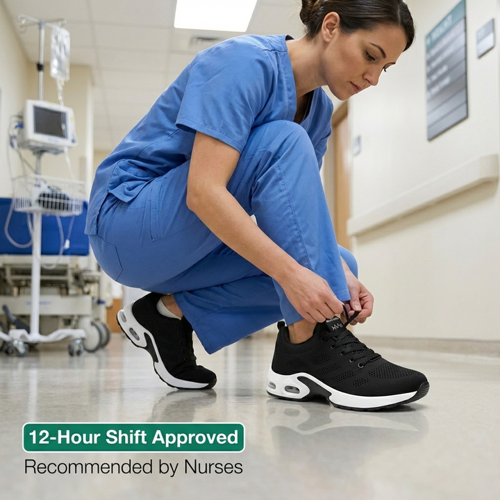 Orthora Pro — 12-Hour Shift Shoes for All-Day Foot, Knee &amp; Back Pain Relief [Mother&