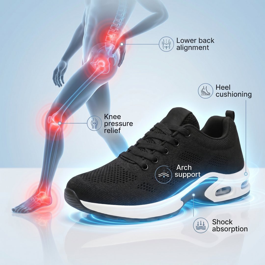 Orthora Pro — 12-Hour Shift Shoes for All-Day Foot, Knee &amp; Back Pain Relief
