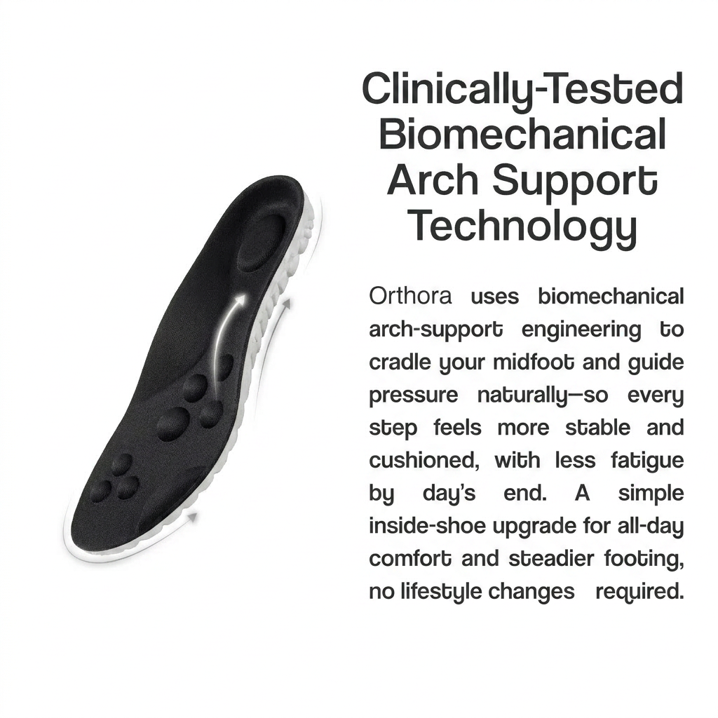 Orthora Massage Insoles – 12 Hour Shift Comfort