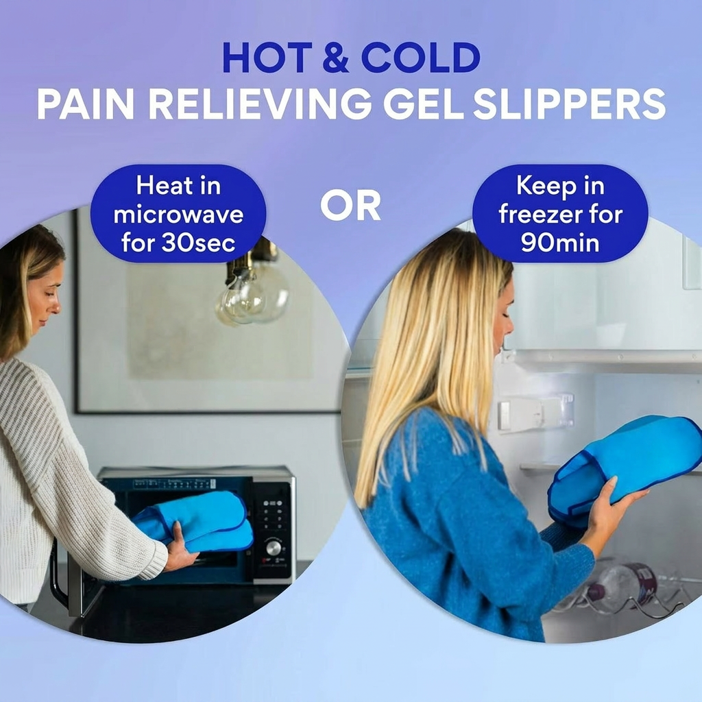 Orthora ThermoRelief Slippers - Relieve foot pain, reduce pressure, and stay comfortable all day